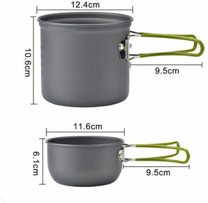 Camping Cookware set 14 in 1 Bundle