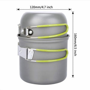Camping Cookware set 14 in 1 Bundle