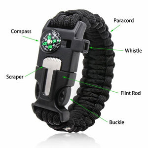Paracord Bracelet 5 in 1