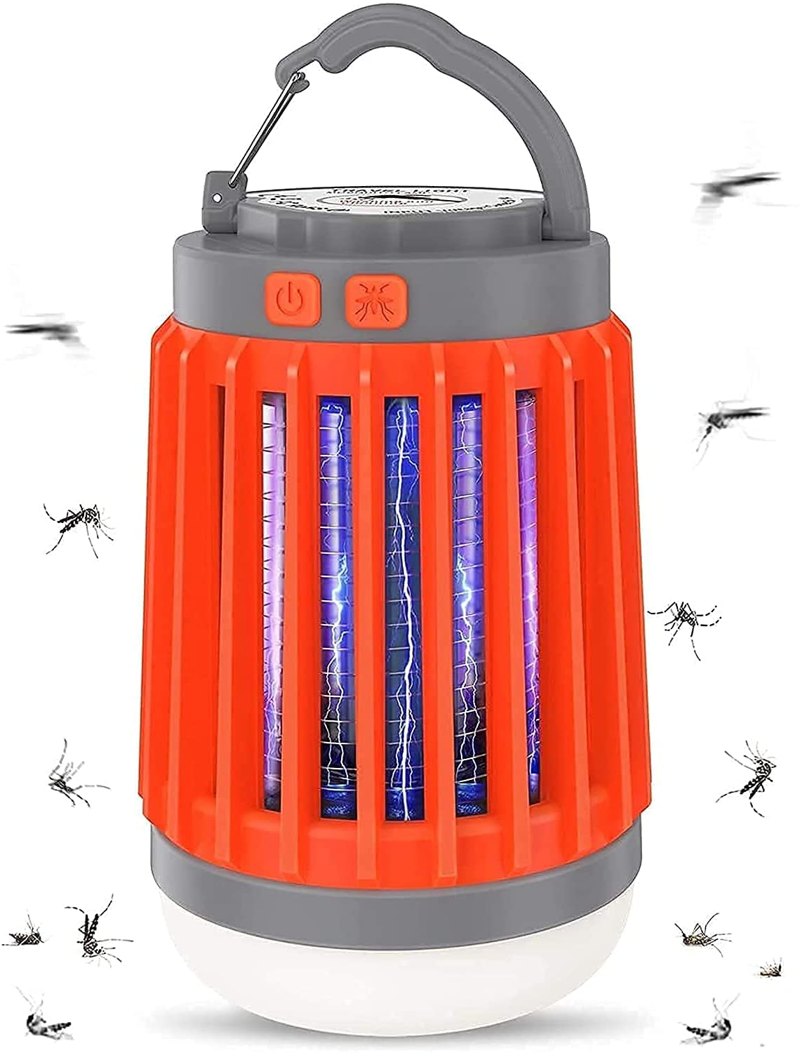 Portable Electronic Insect Zapper with UV Light